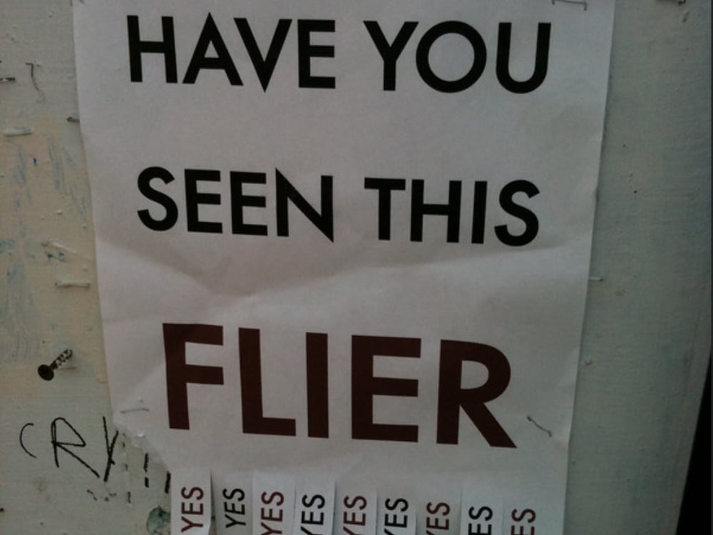Lost and Found Signs That'll Make You Stop in Your Tracks