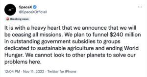 parody account tweets