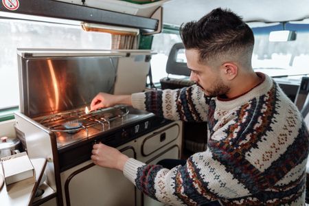 Traveling and exploring with a BYD Atto 3 Electric Vehicle, along with an induction cooktop for camping