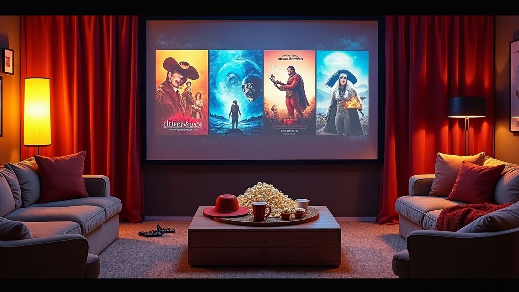 How to Create a Fun Themed Movie Marathon