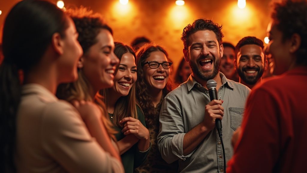 The Impact of Comedy on Easing Social Tensions