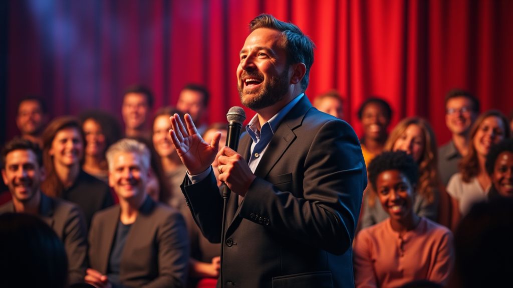 The Impact of Humor on Audience Connection in Live Shows