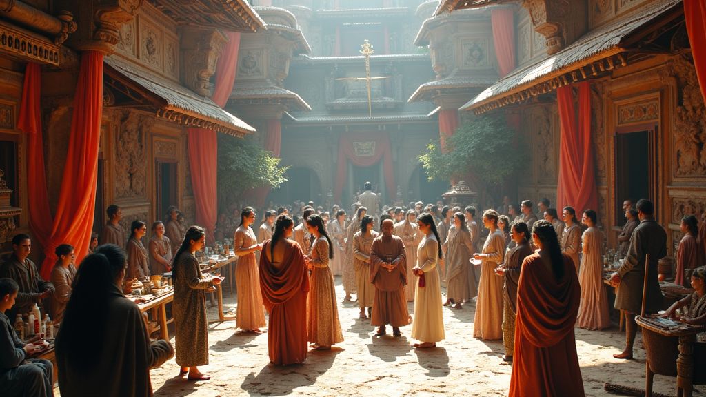 Costume and set designers at work