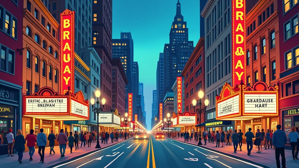 Broadway musicals stage