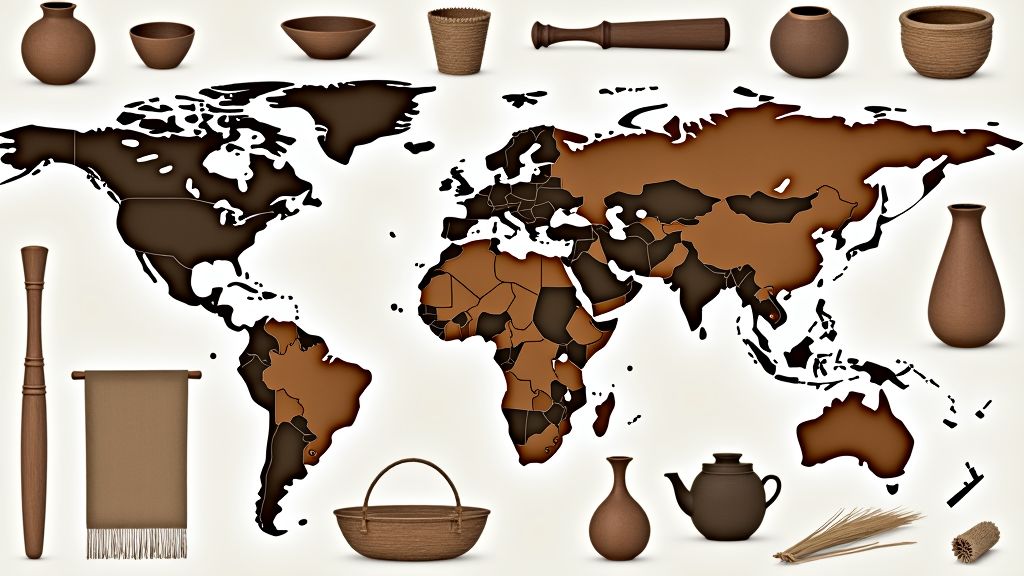 Traditional Crafts Collage