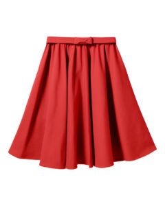 skirt with ribbons