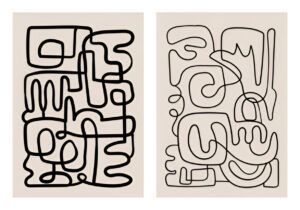 mid century modernist art